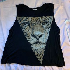 Tiger muscle tank